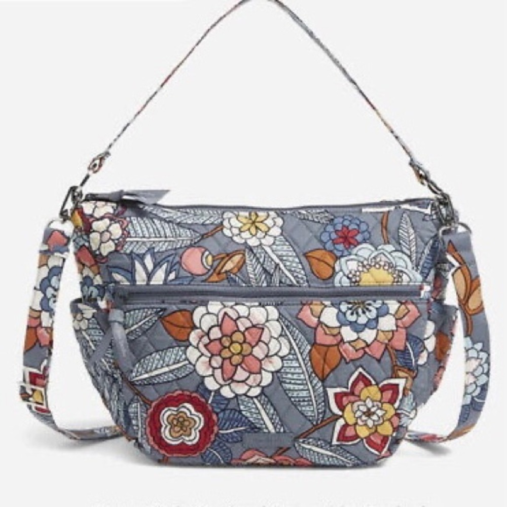 Vera Bradley Convertible Crossbody Tropical Nights NWT